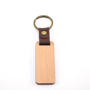 <span class=keywords><strong>Portachiavi</strong></span> in Legno Personalizzati con Logo Laser per Incisione Nome, Regalo Promozionale - Product Image 2