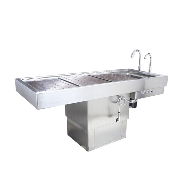 MY-R176B Deluxe Multi-function Forensic Dissection Bed Autopsy Table Price