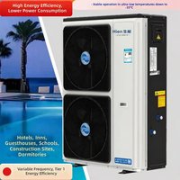 Pompe à chaleur air-eau résidentielle et commerciale, Full Inverter, fonctionnement stable à très basse température