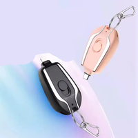 Mini llavero inalámbrico Banco DE EMERGENCIA Teléfono y reloj Energía de emergencia con enchufe retráctil
