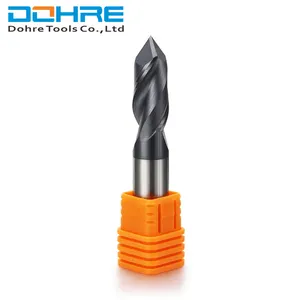 DOHRE 60/90/120 Different Angle Factory Price Tungsten Solid Carbide Centre Best Spot Drill Bits For CNC Router