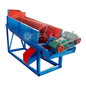 Tamis rotatif 2m*4m pour <span class=keywords><strong>machine</strong></span> de criblage de compost, terre et sable 10TPH avec mailles de 5mm, 10mm, 20mm - Product Image 1