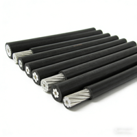 Câble aérien isolé JKLYJ 1kV, monoconducteur en aluminium, isolation XLPE, câble d'alimentation aérien pour la rénovation des réseaux ruraux