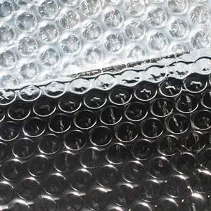 Алюминиевая отражающая пузырчатая фольга в рулоне, Пластиковая изоляция, двойная пузырчатая отражающая фольга