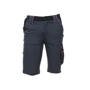 U-POWER - FU196GF-XS Mercury Lady Grey Fucsia cargo shorts en tissu U-4-EAN 8033546443767 WORK PANUSERS WORK SHORTS - Product Image 2
