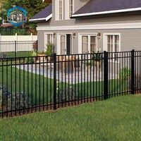Panel de Cerca de Aluminio Elegante para Jardín, Precio de Fábrica, Dimensiones Personalizadas, Resistente a la Intemperie, Ecológico, Antideslizante, Sin Mantenimiento