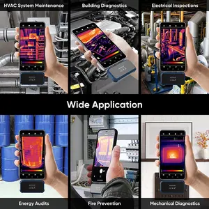 GOYOJO GW256A Android Type C <strong>Thermal</strong> <strong>Imager</strong> 256x192 25Hz Mobile <strong>Infrared</strong> Camera for Phone PCB Panel Circuit Repair - Product Image 6