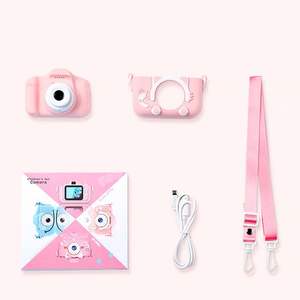 Cámara de Video para Niños, Cámara Digital Instantánea con Sensor MOS de 2.0 Pulgadas, MicroSD, Resistente al Agua, Zoom 21x-40x, Mini Juguete de Regalo - Product Image 2