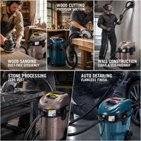 Nouvel aspirateur industriel électrique HOPE 35L pour liquides et solides, extraction de poussière, moteur 1400W, système double cyclone, forte aspiration 19KPa
