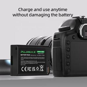 PUJIMAX 2個LP-E10 7.6V 1800mAh USB C充電式バッテリーCanon Rebel T3 T5 T6 T7 T100 Kiss X50 X70 X80 X90 DSLRカメラ - Product Image 6