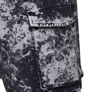 ออกแบบกางเกงขาสั้นทรงฮิปสเตอร์แบบคัสตอมของคุณเอง รุ่นใหม่ล่าสุด กางเกงขาสั้นผู้ชายสำหรับฤดูร้อนแบบย้อมสีเอซิด - Product Image 3