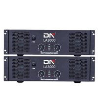 Haute qualité 3U 2 canaux classe H 2000w 2100w 2200w 2300 2500w 3000w amplificateur audio de puissance professionnelle pour haut-parleurs