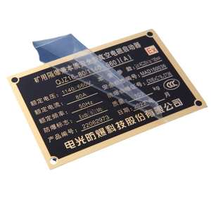 Acier inoxydable/cuivre/laiton/aluminium/alliage de zinc 50X20mm petites plaques signalétiques boîte <span class=keywords><strong>aux</strong></span> <span class=keywords><strong>lettres</strong></span> murale Design Vintage <span class=keywords><strong>plaque</strong></span> signalétique personnalisée - Product Image 4