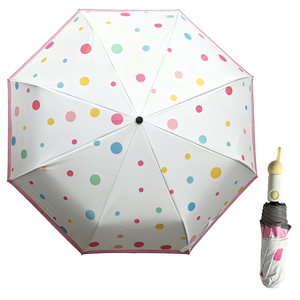 <span class=keywords><strong>Parapluie</strong></span> pliant automatique à pois, poignée créative en forme de sucette, protection UV, coupe-vent, logo personnalisé, <span class=keywords><strong>parapluie</strong></span> de pluie, paraguas - Product Image 1