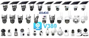 Esoe V380 Pro güneş enerjili güvenlik Ptz Cctv çift Lens kablosuz açık Wifi 4g Sim kart kamera De gözetim Surveillance ir - Product Image 2