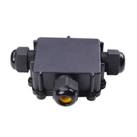T Type En Plastique 3 Voies IP68 Boîtier Types de Boîte de Jonction Électrique Souterraine Étanche