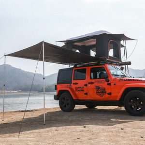 Carpa de techo para coche de apertura rápida, con carcasa rígida, de una habitación, para las cuatro estaciones, de tela Oxford de poliéster, para SUV, para acampar. - Product Image 1