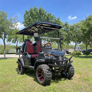 Buggy de <span class=keywords><strong>golf</strong></span> électrique 4 places personnalisé <span class=keywords><strong>chariot</strong></span> avec batterie au lithium légale - Product Image 3