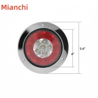 Promotion : Système d'éclairage automobile 24V, lampe LED ronde de 4 pouces pour camion, feux de position latéraux à bas prix pour voitures et autres accessoires d'éclairage automobile