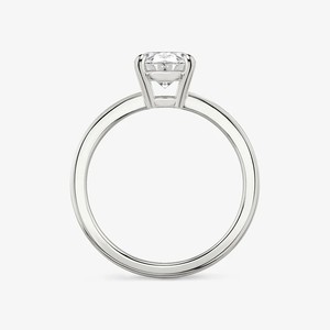 Anillo de Diamante Cultivado en Laboratorio para Mujer, Corte Ovalado, Doble Banda, 1CT, VVS, Certificado IGI, Joyería de Lujo al por Mayor SGARIT - Product Image 4
