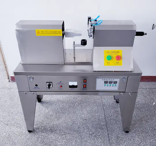 Semi-automatic ultrasonic plastic tube sealing machine