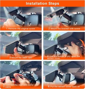 OEM Nhà Máy Phía Trước 4K + Phía Sau 1080P Ome Dash Cam Thích Hợp Cho Chevrolet Nhìn 2 Cách HD Video Ứng Dụng Vòng Lặp Ghi Âm G-Cảm Biến Dễ Dàng Để Thiết Lập - Product Image 4