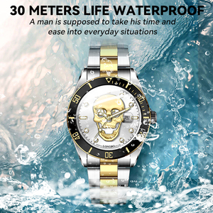 Relojes LONGBO con Logotipo Personalizado Sin Pedido Mínimo, Relojes Baratos al por Mayor, Relojes de Pulsera para Hombre, Reloj Cronógrafo de Aleación de Vidrio Redondo Resistente al Agua - Product Image 2