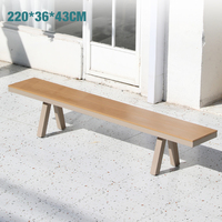 Ensemble de meubles de jardin et de patio en aluminium de grande taille pour hôtel et parc pour le plaisir en plein air