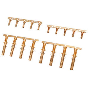 Bornes électriques de soutiens-gorge en cuivre personnalisés ROHS emboutissant des bornes de haute qualité de connecteurs à sertir - Product Image 2