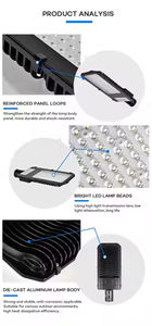 Projecteur LED portable en aluminium IP65 de haute qualité 60W-200W lumière de camping d'urgence extérieure étanche avec coque blanche - Product Image 3