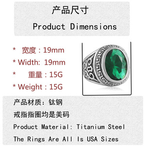 Stainless Steel Ring With Yellow Gemstone Geometric Design Women's Fashion Jewelry Gift 210175 - Product Image 4
