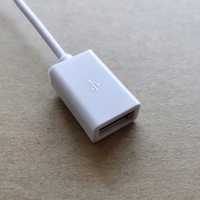 Adaptateur de port audio AUX pour voiture, USB femelle vers 3,5 mm mâle, pour connecter une clé USB et un lecteur de carte