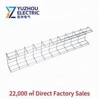 Kabel Tray & Keranjang Kawat Aluminium Anti-Korosi untuk Saluran Kabel Industri Proyek Bangunan Pusat Data Asal Jiangsu