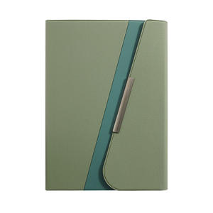 Libreta de Cuero Tri-Plegable Lx-0523, Libreta Portátil para Oficina y Negocios, Encuadernación Inalámbrica Perfecta, Papel Daolin 80gsm, Cubierta 80gsm - Product Image 1