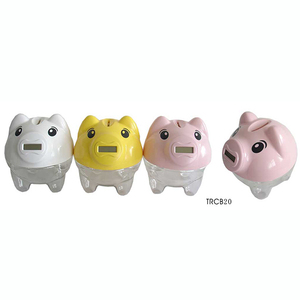Huchas de Plástico Transparente con Forma de Casa para Niños, Económicas - Product Image 2