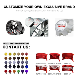 Rines Forged Monoblack <span class=keywords><strong>de</strong></span> 2/3 Piezas, 5x114.3 5x130 5x120, Cóncavos, Cromados, para BMW, AUDI, G80, Porsche 911 - Product Image 5