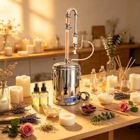 Système de distillation automatique, distillateur d'huiles essentielles, contrôle intelligent pour la production commerciale d'huiles essentielles