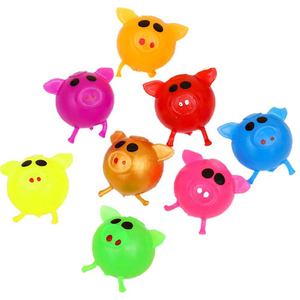 2025 yeni anti-stres dekompresyon Splat topu havalandırma oyuncak şut çeşitli stilleri domuz oyuncaklar stres topu oyuncaklar çocuklar için - Product Image 1