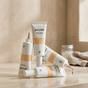 [Preciali] Natural <b>Glow</b> Blemish Balm Face <b>Cream</b> Crystal Vegan Organic Daily Hydration BB <b>Cream</b> for All <b>Skin</b> Types - Product Image 3