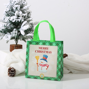 Sac de rangement pliable en papier pour cadeaux de Noël, personnalisable avec logo imprimé, étanche, antichoc, anti-poussière, taille personnalisée, différentes couleurs - Product Image 2