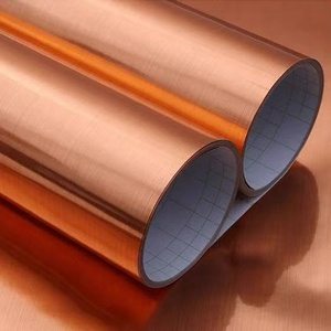 ORON DECO Hot Selling Self-Adhesive Wallpaper Rose Gold Metallic Brushed <strong>Kitchen</strong> <strong>Wrap</strong> Decorative Metallized Films Wall Sticker - Product Image 1