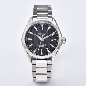 Montre mécanique automatique 41 mm en acier inoxydable avec cadran en cristal saphir, fonction plongée, mouvement Miyota, étanche 50 bars - Product Image 2