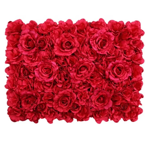 Offre Spéciale Simulation mariage fleur mur fleur rangée fond décoration murale fleur <span class=keywords><strong>tapis</strong></span> - Product Image 2