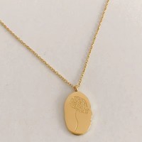 Collier tendance en acier inoxydable plaqué or avec motif fleur du mois, bijoux inaltérables, pendentif 12 pierres de naissance