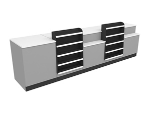 Table de caissier de <span class=keywords><strong>supermarché</strong></span>, simple, <span class=keywords><strong>caisse</strong></span> - Product Image 2
