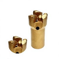 Foret diamanté à trois ailettes de Chine, 0,06 kg, pour exploration géologique et exploitation minière, conception à deux ailettes pour le forage de roches, outil de forage