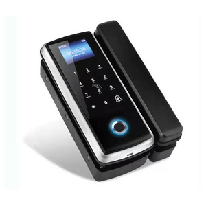 Deyang Enpu Fingerprint Lock 808H Smart Lock With Password And Card Unlock For Office Glass Wooden Doors - Product Image 1