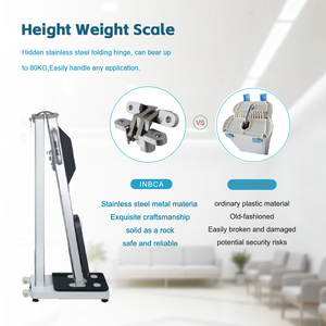 Báscula de Bolsillo al por Mayor de Fábrica con Pantalla Táctil LED de 7 Pulgadas, Composición Corporal, IMC, Personalización OEM/ODM, Certificación CE, Precisión de 0.1g - Product Image 4