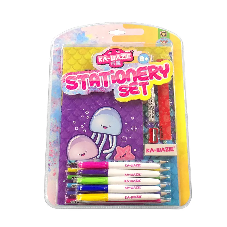 Student back to school use for kids stationery set /best price and high quality back to school stationery set