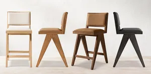 Sassanid OEM Midcentury-moderne Simplicité Iconic Chandigar Chair Restaurant Bar Bar Bar et comptoir en tissu encadré Jakob - Product Image 5